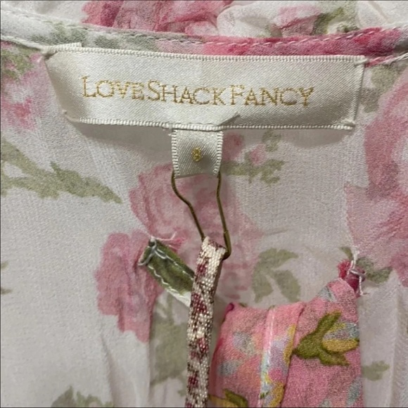 LoveShackFancy Arlo Picnic Patchwork Dress Size 8 NWT - Picture 8 of 10